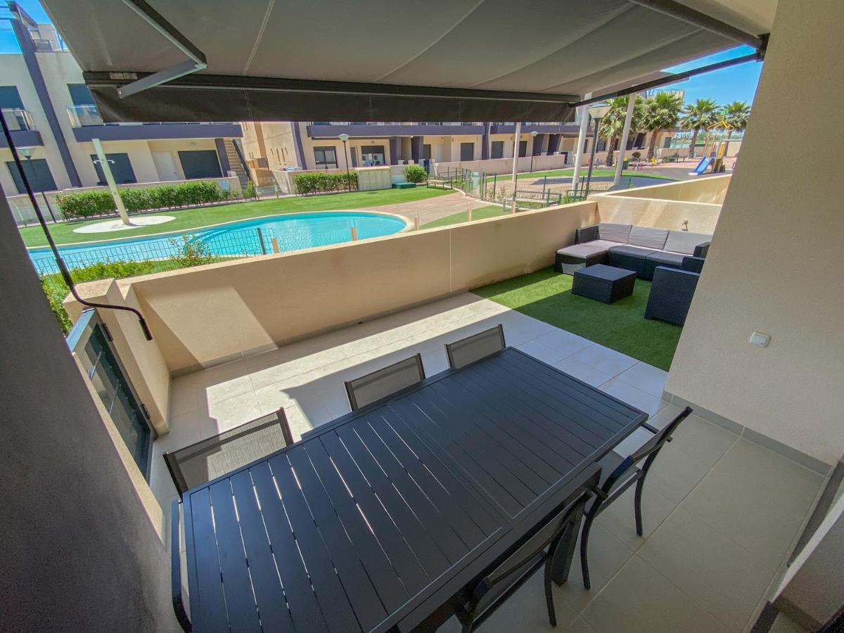Higuericas 411 - Planta Baja - Vista Piscina - Cerca Playa Apartment Pilar de la Horadada Luaran gambar